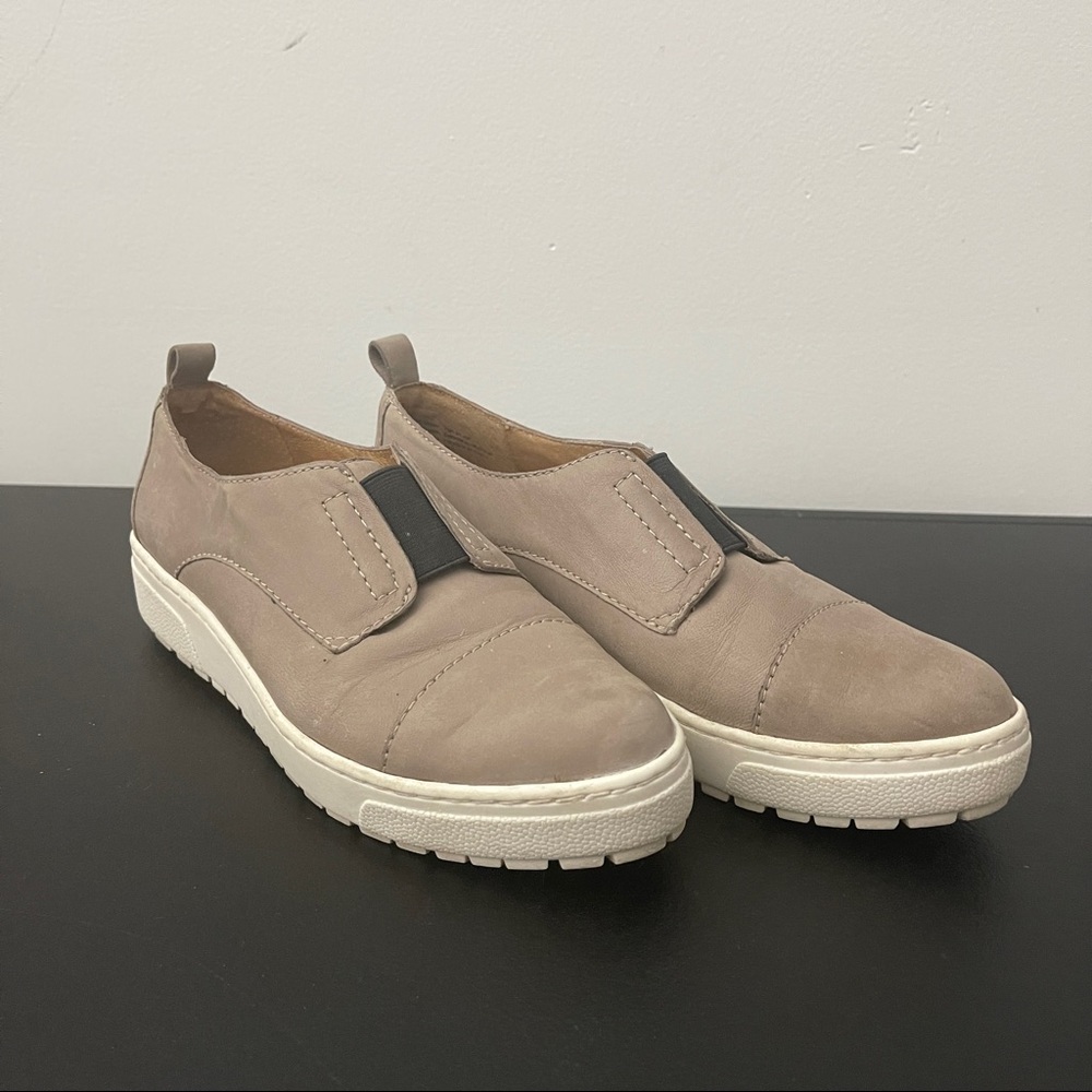 Biala Women’s Leather Slip on Shoes,Tan Color UK Size 38 USA 8